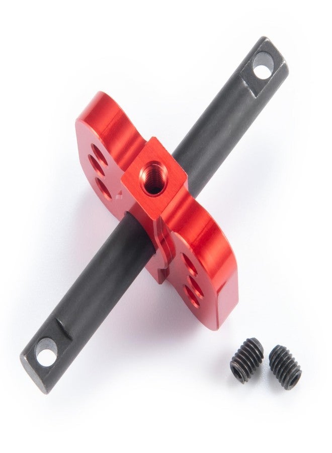 JGGZONE Aluminum Differential Locker Spool Diff Case Mounts for 1/10 Scale Tra-xxas Slash 2WD Rustler Stampede VXL Bandit Car Truck Upgrades Parts (Red) - Image 1